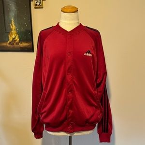 Vintage Adidas Button Down Jacket